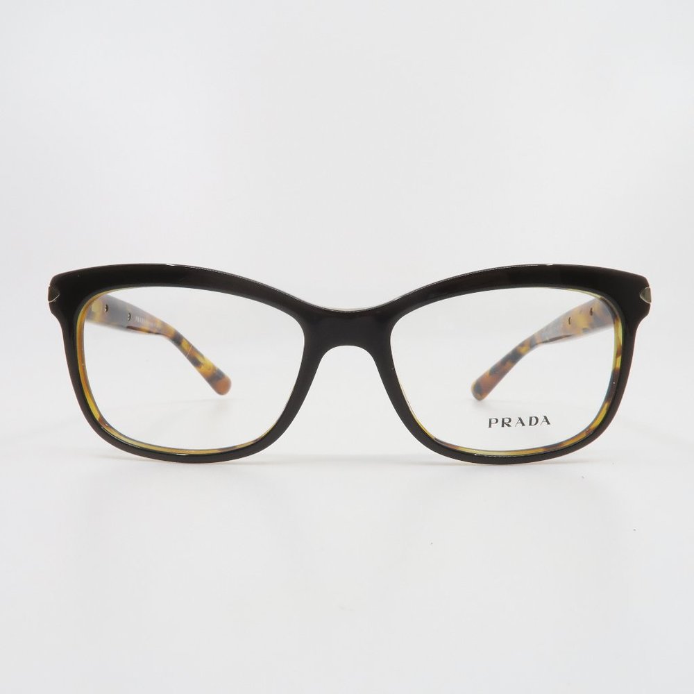 Prada Brown & Havana Rx. Glasses VPR 10R UBS-1O1 - Picture 2 of 7